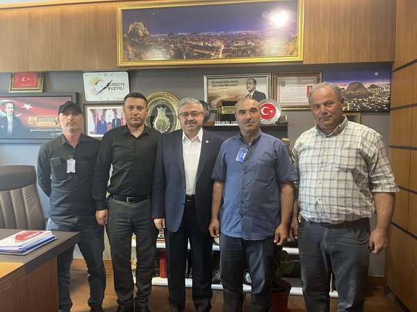 AK Parti Afyonkarahisar Milletvekili Yurdunuseven, TBMM'de İlçe ve Belde Başkanlarını Ağırladı