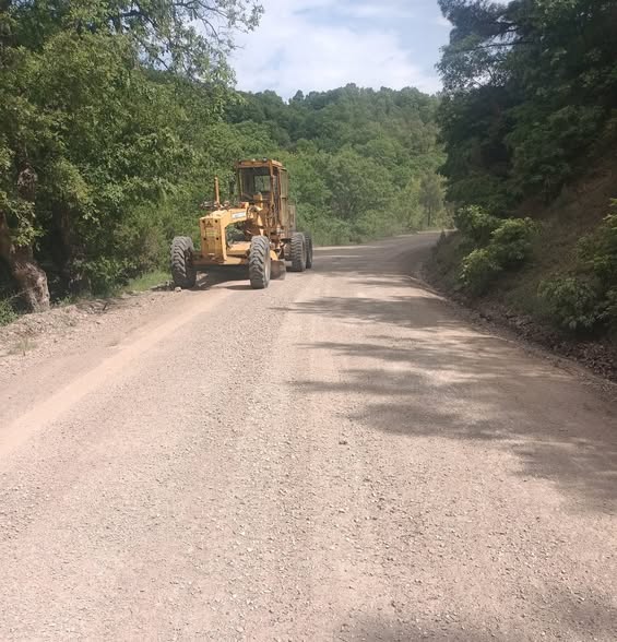 Balya'da Yol Çalışmaları Tamamlandı