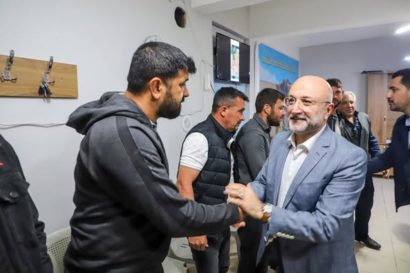 AK Parti Afyonkarahisar Heyeti Akçin Mahallesini Ziyaret Etti
