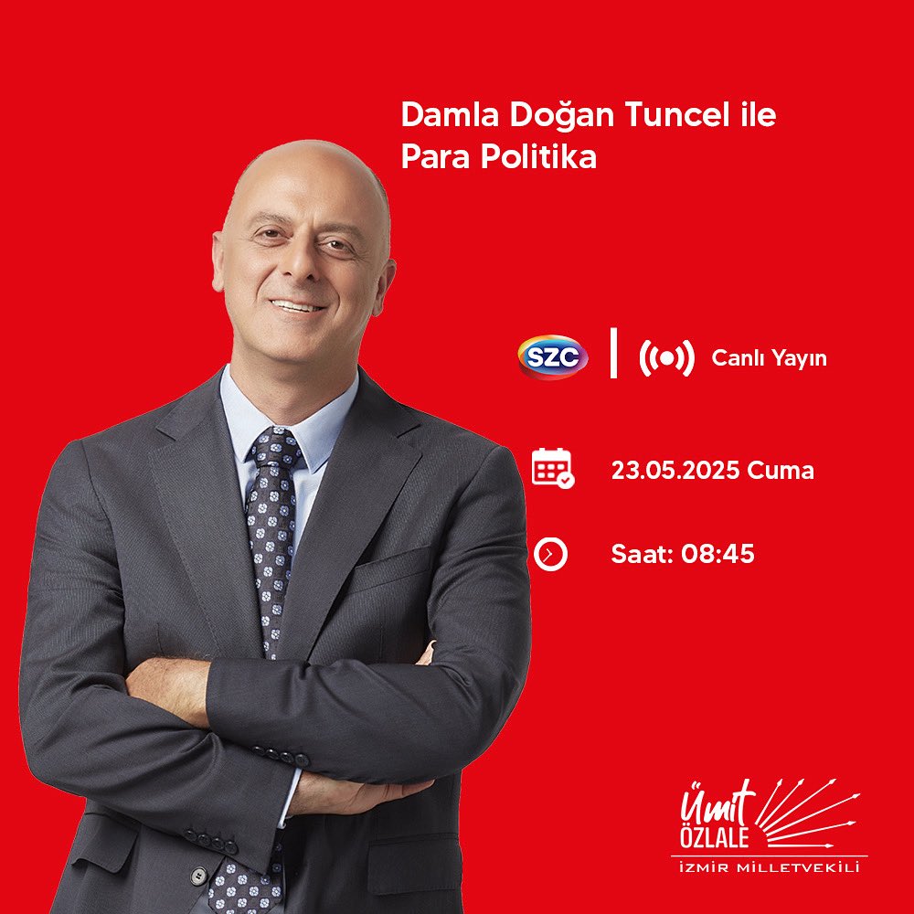 İyi Parti Milletvekili Özlale, Sözcü TV'de Para Politikası Programına Katılacak