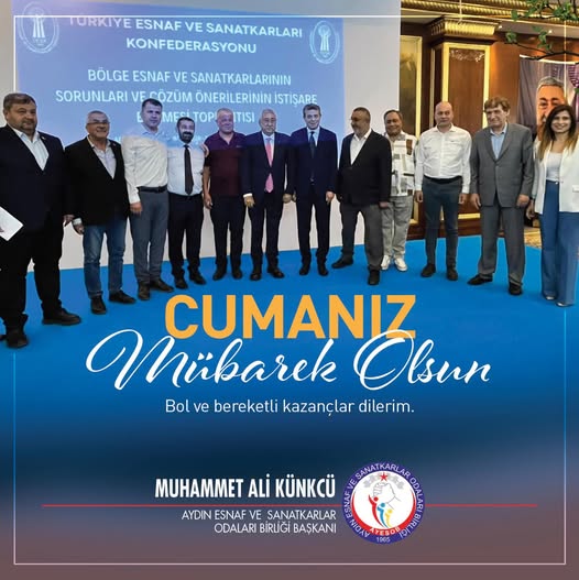 AYESOB'dan Esnaflara Cuma Mesajı