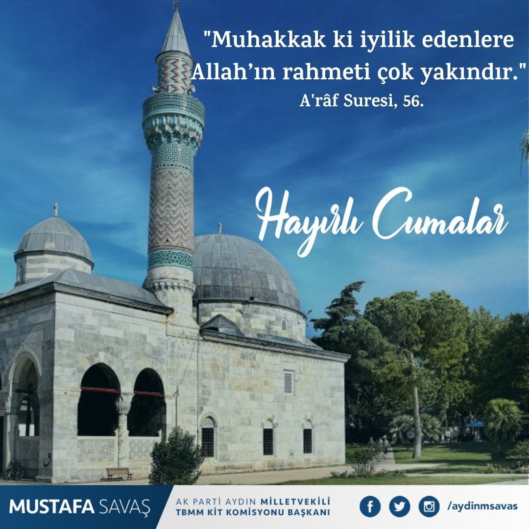 AK Parti Aydın Milletvekili Savaş'tan Cuma Mesajı