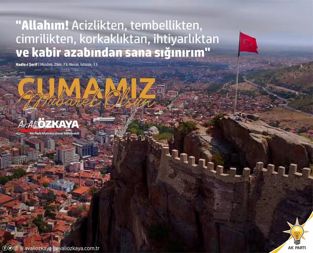 Ak Parti Afyonkarahisar Milletvekili Özkaya'dan Kurban Bayramı Mesajı