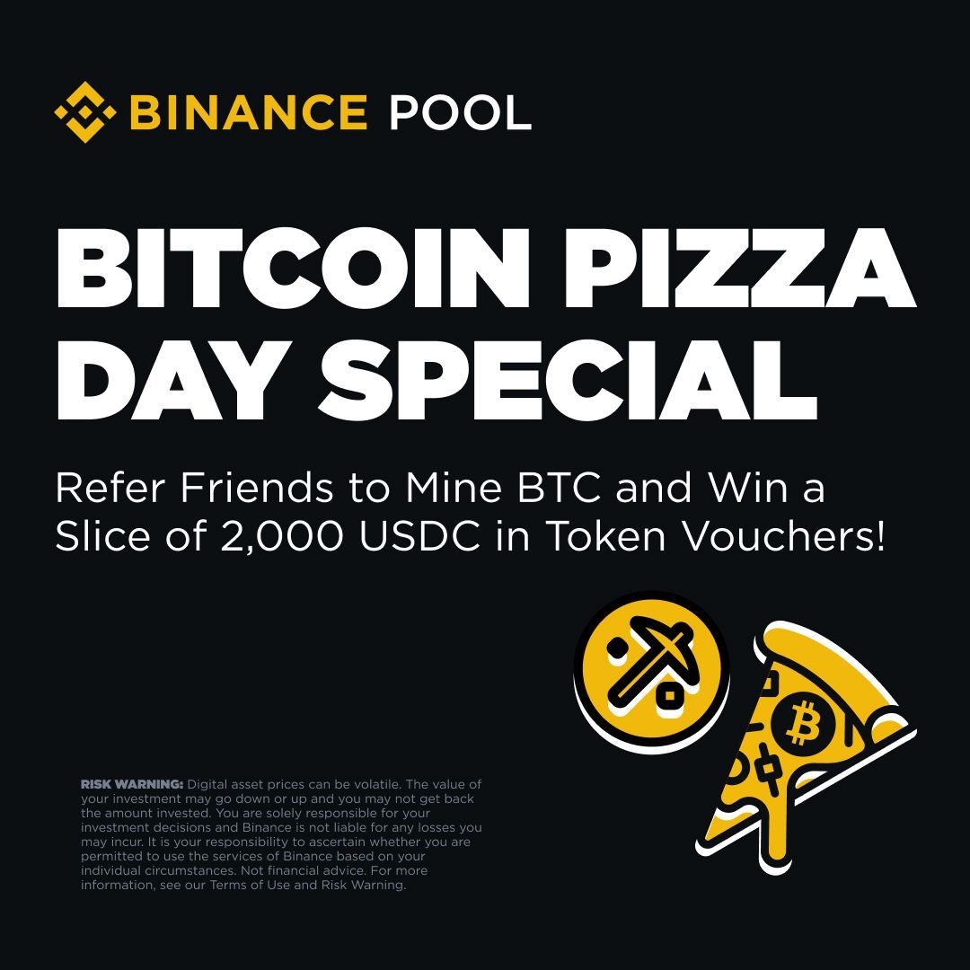Binance, Bitcoin Pizza Günü Özel Kampanyası Başlattı