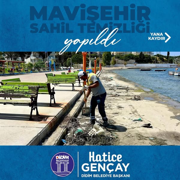 Didim Sahili El Birliğiyle Temizlendi