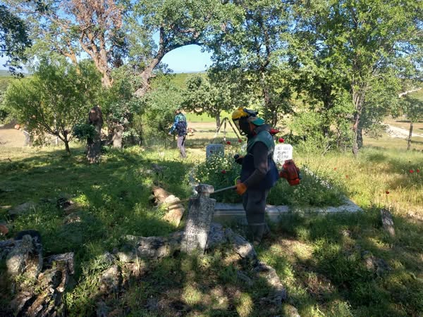 Karacasu'da Yazlık Bakım ve Temizlik Çalışmaları Sürdürülüyor