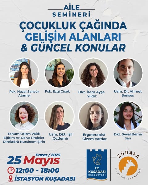 Kuşadası Belediyesi'nden Ailelere Yönelik Ücretsiz Seminer