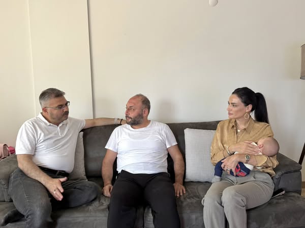 AK Parti Aydın Milletvekili Özmen, Kaza Geçiren Ali Demir'i Ziyaret Etti