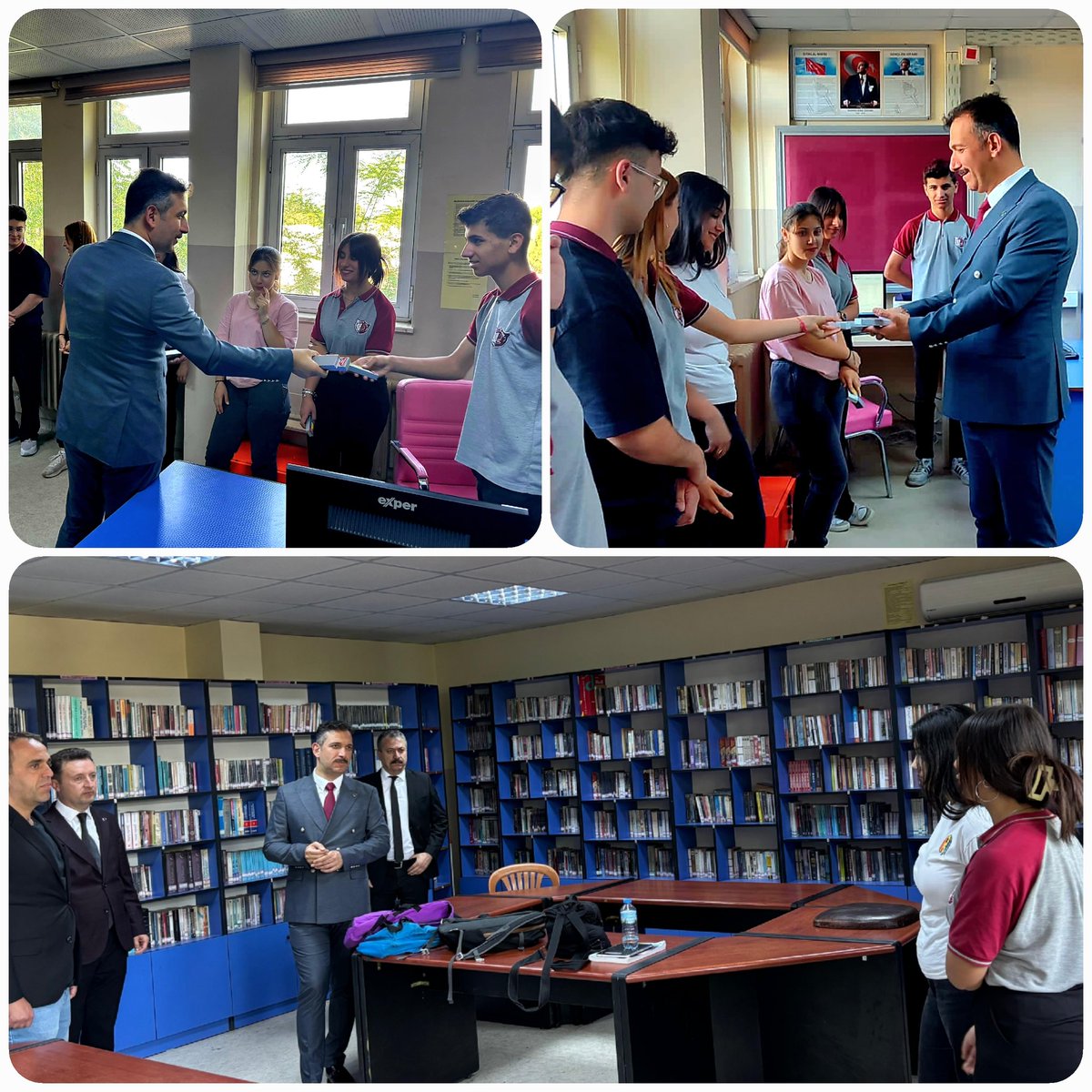 Manisa İl Milli Eğitim Müdürü Uğurelli, Turgutlu Şehit Anıl Barış Çetin Mesleki ve Teknik Anadolu Lisesi’ni Ziyaret Etti