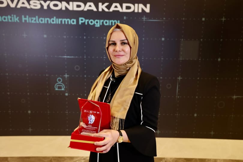 Bandırma 17 Eylül Üniversitesi Öğretim Üyesi İnovasyonda Kadın Yarışmasında Birinci Oldu