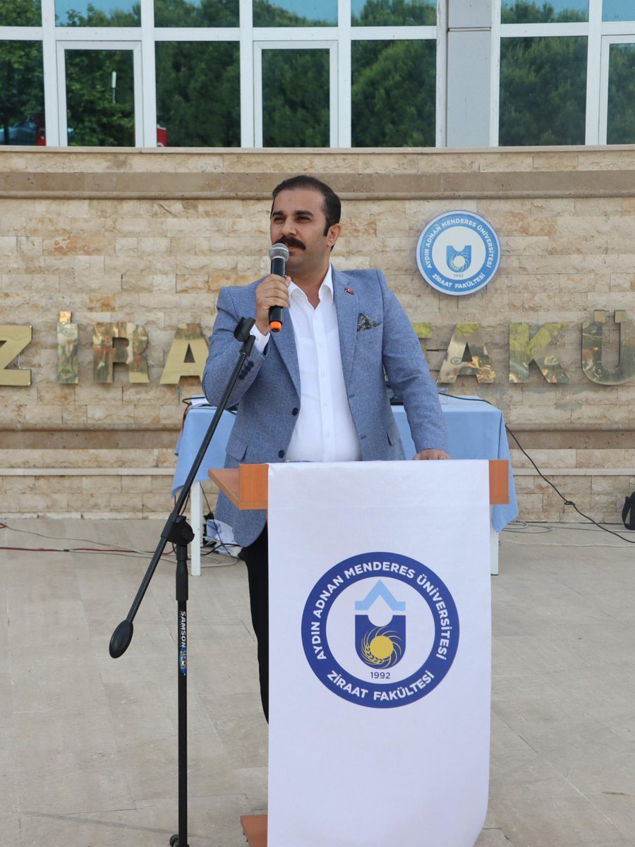 Koçarlı Kaymakamı Taşkin, Adnan Menderes Üniversitesi Ziraat Fakültesi Mezuniyet Törenine Katıldı