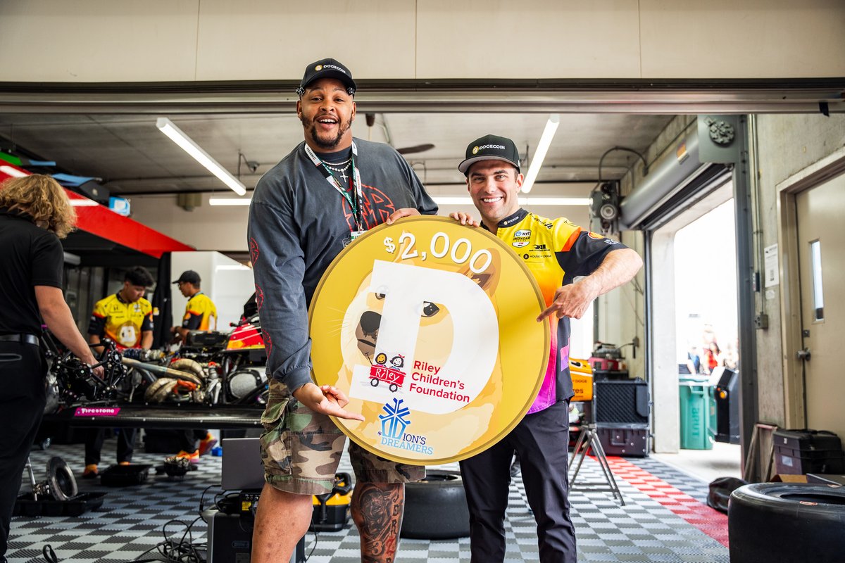 Dogecoin Sponsorlu Araç Indianapolis 500'de Dördüncü Sırada