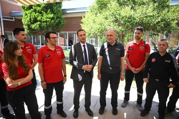 Bornova Belediyesi Arama Kurtarma Ekibi Akreditasyon Sürecini Tamamlamaya Hazır