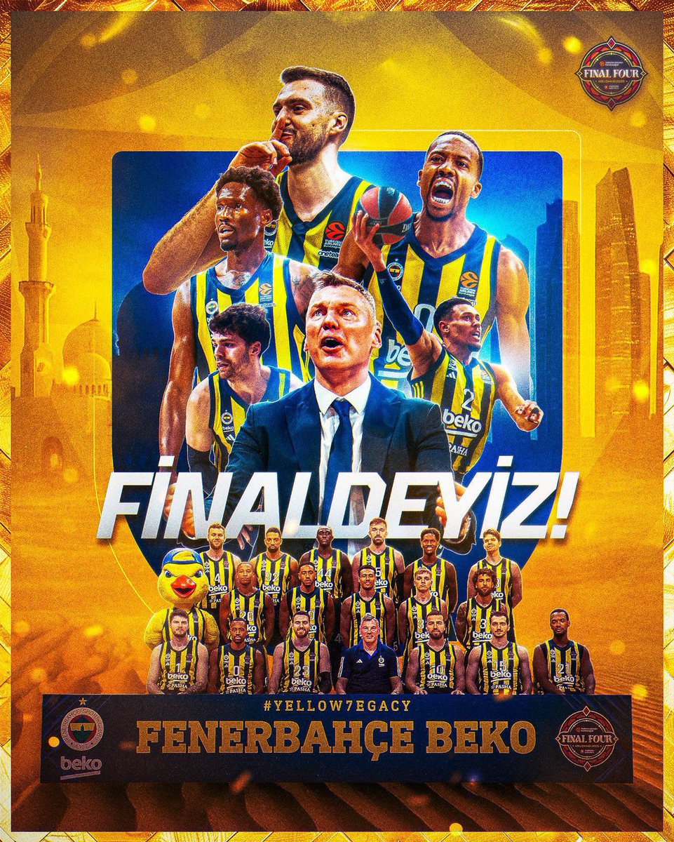 Fenerbahçe Beko EuroLeague Finali'ne Yükseldi