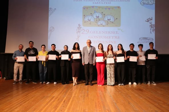 Dokuz Eylül Üniversitesi Fizik Tedavi ve Rehabilitasyon Fakültesi 29. Geleneksel Gonyometre Töreni Gerçekleştirildi