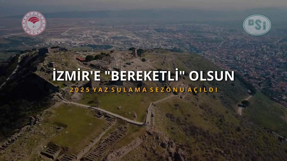 İzmir'de Çiftçilere Bereketli Sulama Sezonu Dilekleri