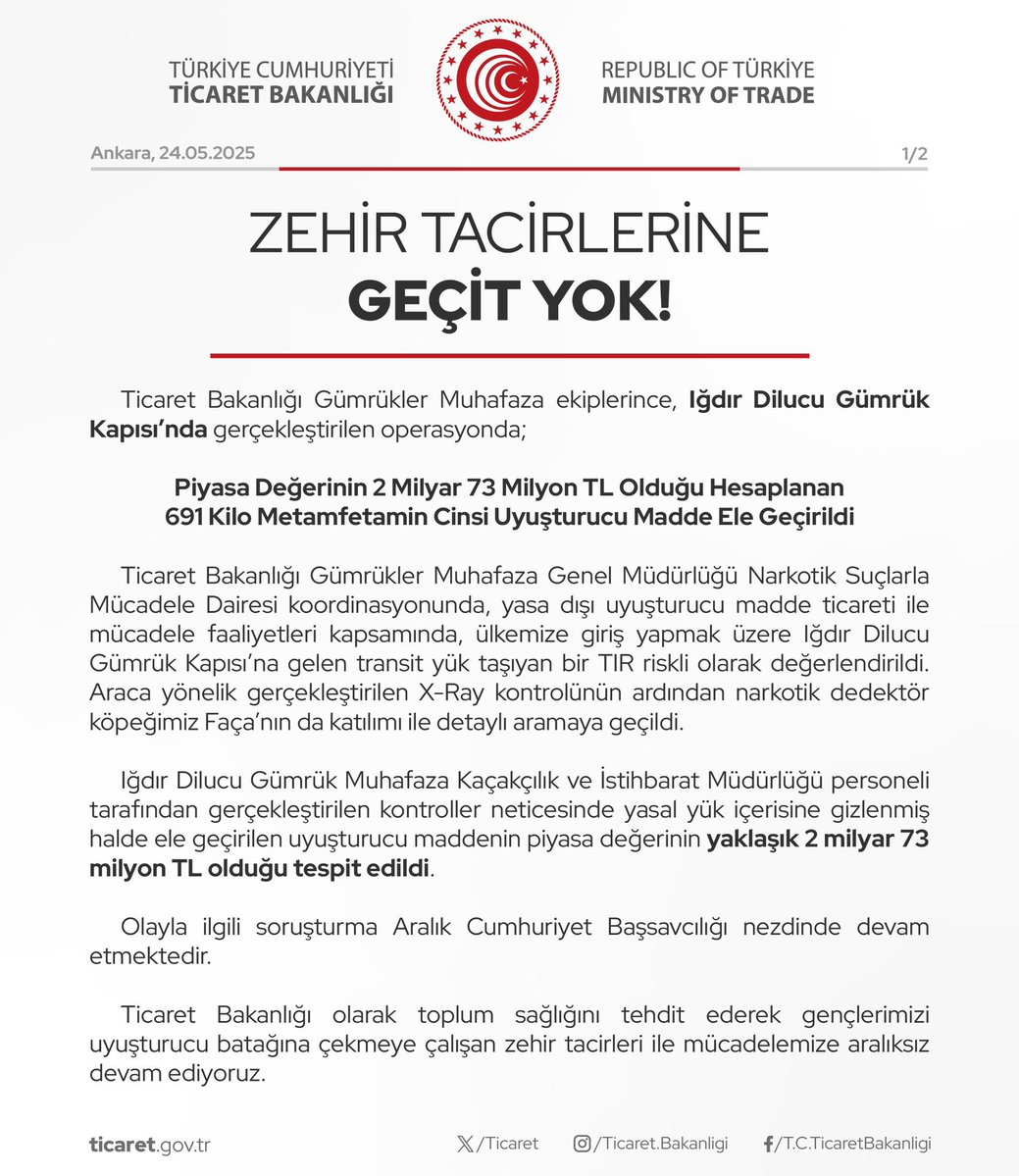 Ticaret Bakanlığı'ndan Zehir Tacirlerine Karşı Operasyon