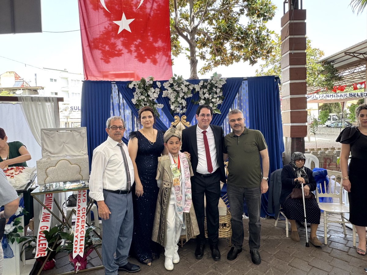 AK Parti Milletvekili Özmen, Sultanhisar'da Sünnet Törenine Katıldı