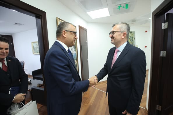 Dışişleri Bakan Yardımcısı Duran, Tunus Büyükelçisi Ben Sghaier'i Kabul Etti