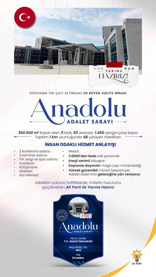 İncirliova'ya Anadolu Adalet Sarayı Projesi