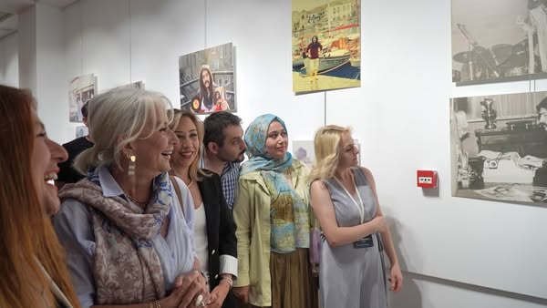 Barış Manço Fotoğraf Sergisi Ahmed Adnan Saygun Sanat Merkezi'nde Açıldı