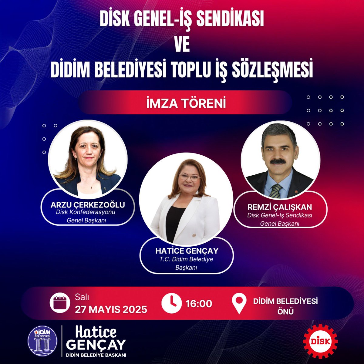 Didim Belediyesi'nden Çalışanlara Tören