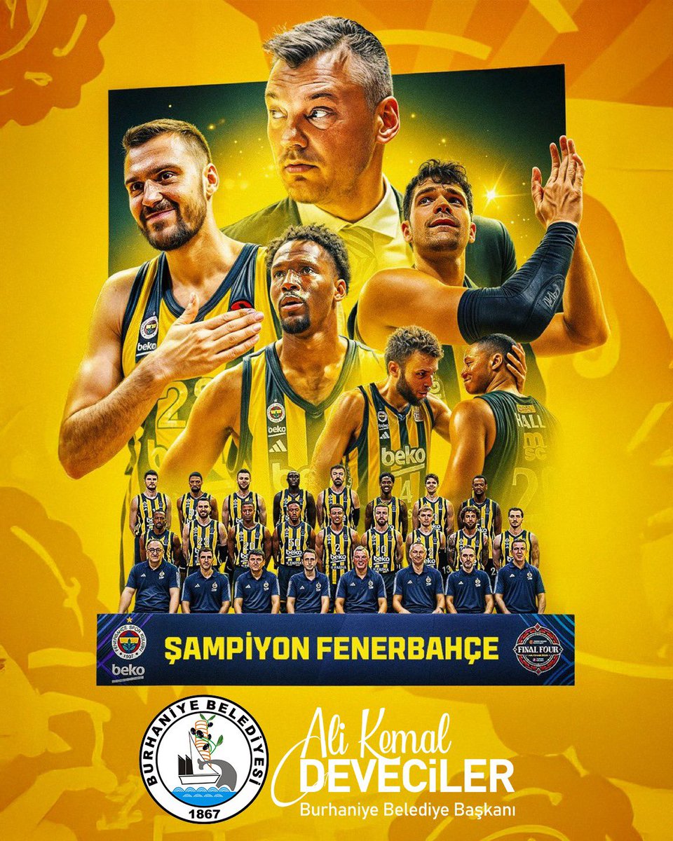 Fenerbahçe Beko, EuroLeague Şampiyonu Oldu