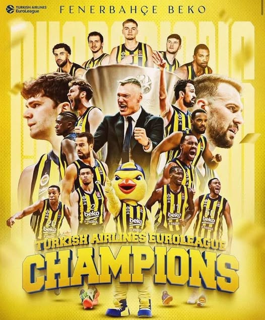 Fenerbahçe Beko, EuroLeague Şampiyonu Oldu