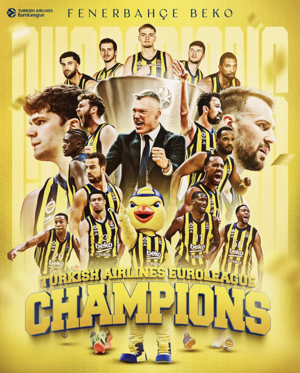 CHP İzmir Milletvekili Türeli, Fenerbahçe Beko'nun EuroLeague Şampiyonluğunu Kutladı