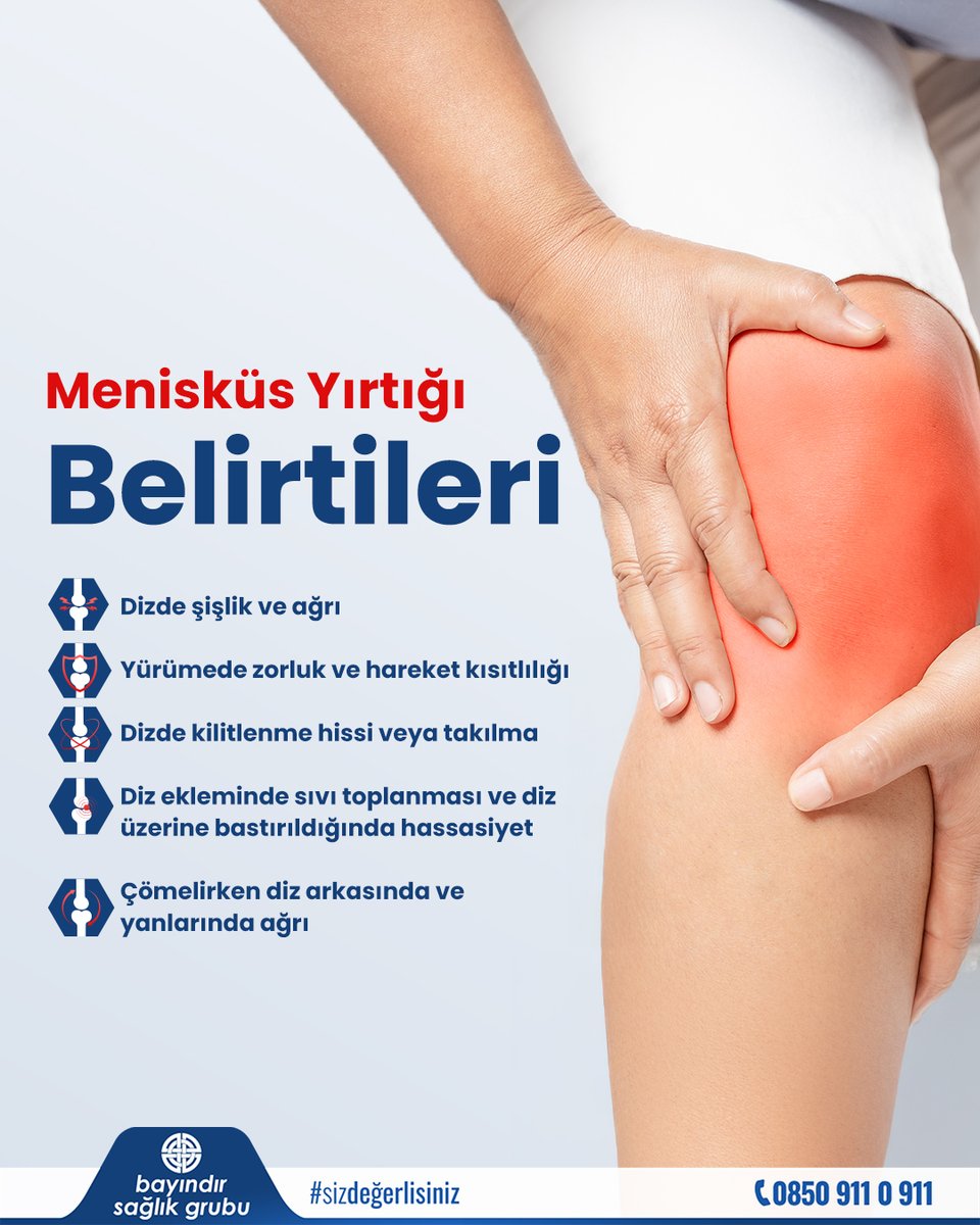 Menisküs Yırtıkları Dikkat Edilmesi Gereken Bir Durum