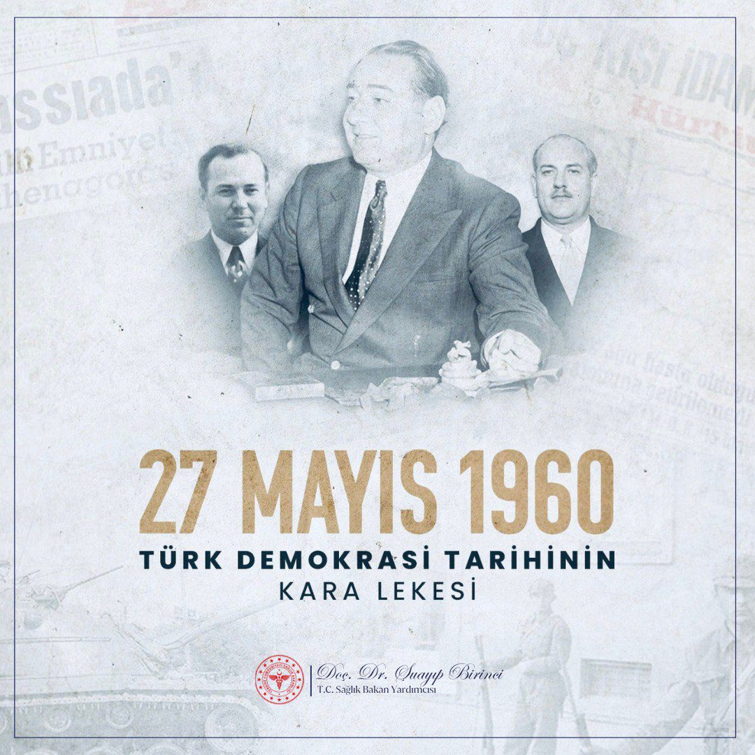 27 Mayıs Darbesi'nin 64. Yıl Dönümünde Anma