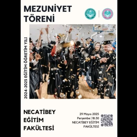 Balıkesir Üniversitesi Necatibey Fakültesi 2025 Mezuniyet Töreni Planlanıyor