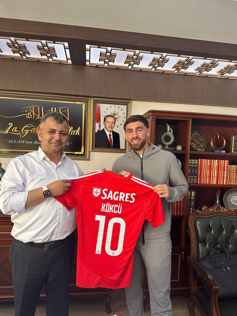 Emirdağ Belediyesi, Milli Futbolcu Orkun Kökçü'yü Ağırladı
