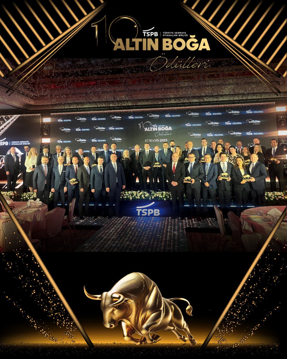 TSPB Altın Boğa Ödülleri Sahiplerini Buldu