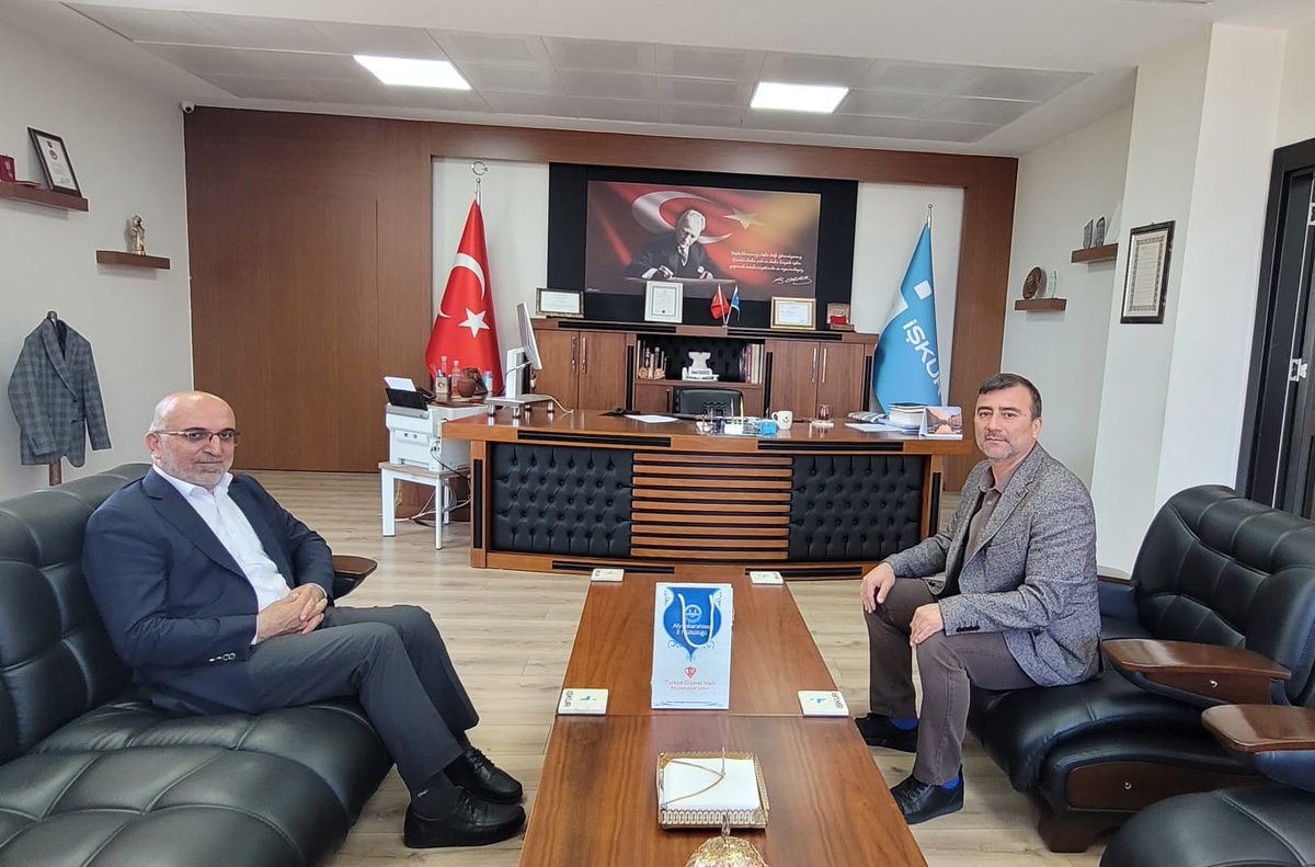 Afyonkarahisar İl Müftüsü İmamoğlu, İşkur İl Müdürü Karakaya'yı Ziyaret Etti