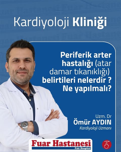 Periferik Arter Hastalığı Erken Tanı ile Önlenebilir
