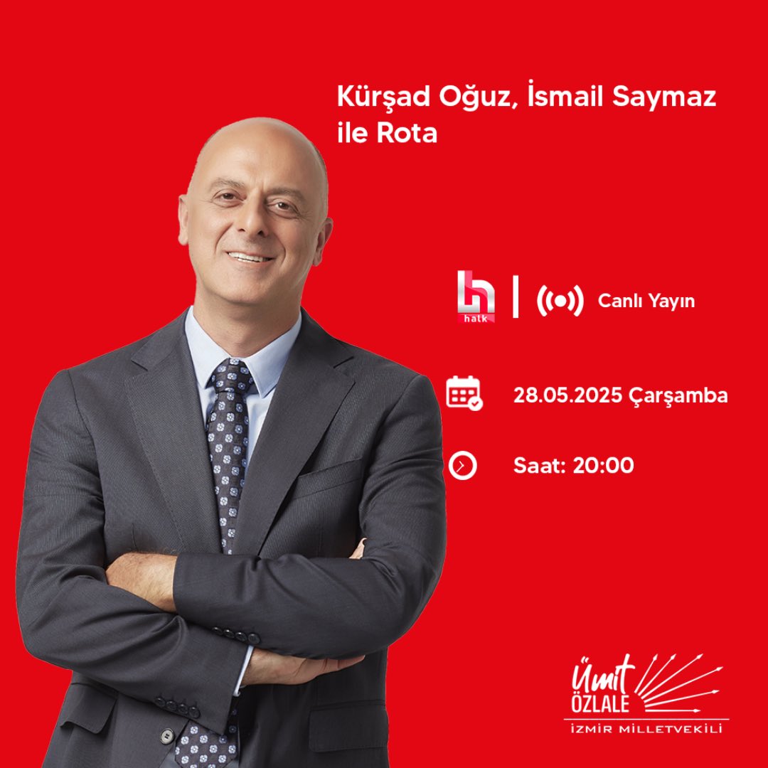 İyi Parti Milletvekili Özlale, Halk TV'de Rota Programına Katılacak