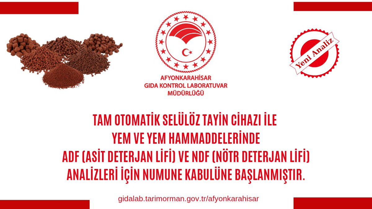 Afyonkarahisar Gıda Kontrol Laboratuvarı Yem Analizlerinde Yeni Dönem Başlattı