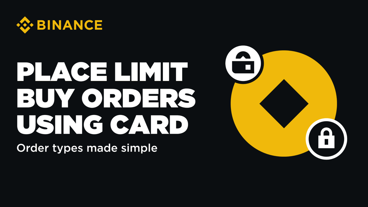 Binance, Kredi ve Banka Kartıyla Limit Alım Emri İmkanı Sunuyor