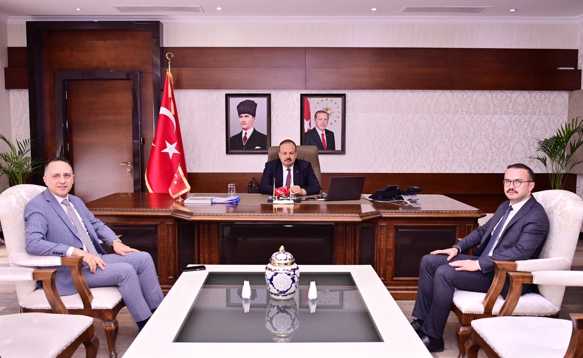 Sınır Yönetimi Genel Müdürü Dalkıran, Aydın Valisi Canbolat'ı Ziyaret Etti
