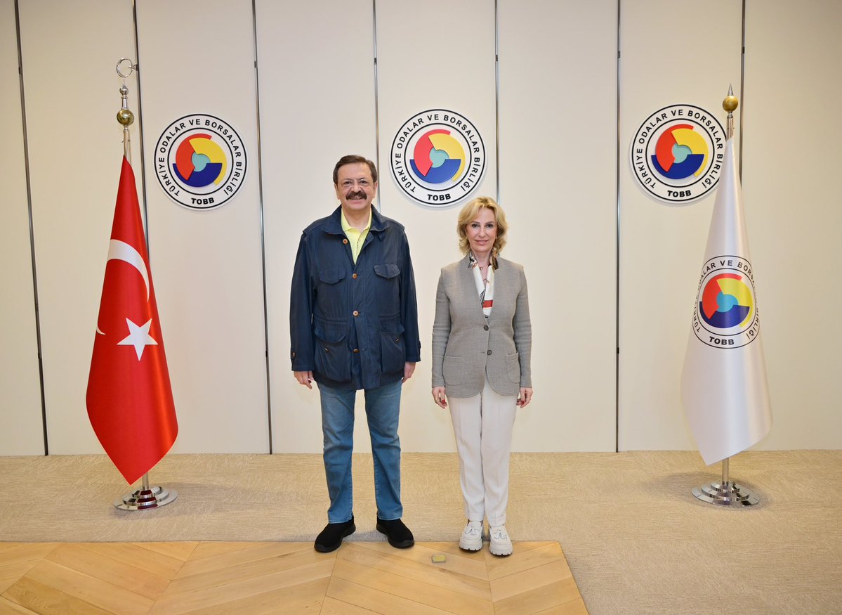 TOBB Başkanı Hisarcıklıoğlu, Kütahya TSO Başkanı Argat ve Oğlu Eray'ı Ağırladı
