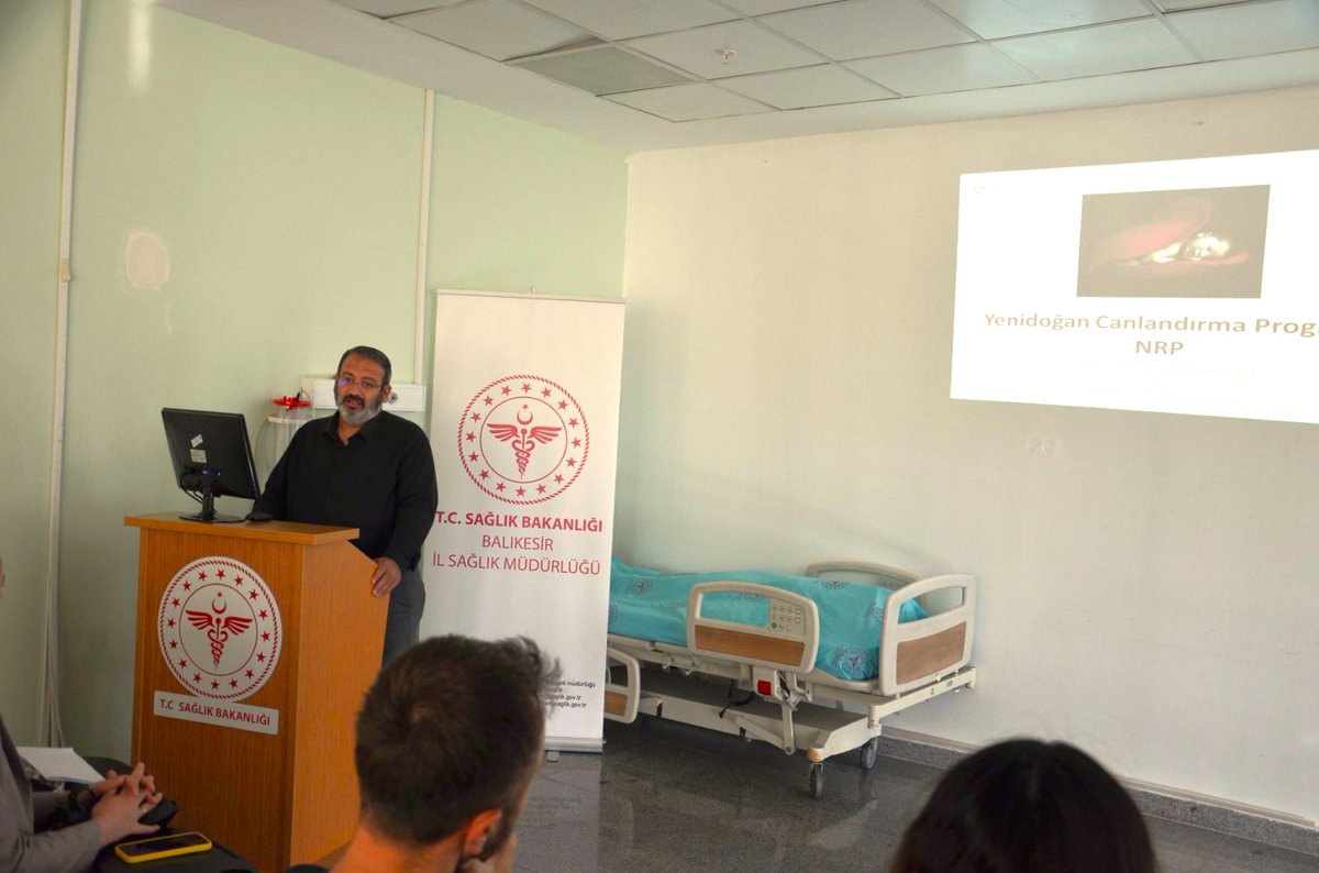 Balıkesir'de 27 Sağlık Personeline Yenidoğan Canlandırma Eğitimi Sertifikası Verildi