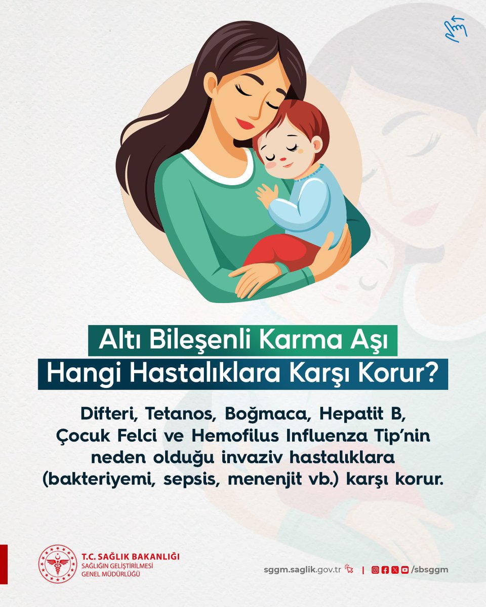 Çocukluk Dönemi Aşı Takviminde Değişiklik: Altı Bileşenli Karma Aşı Uygulaması Başladı