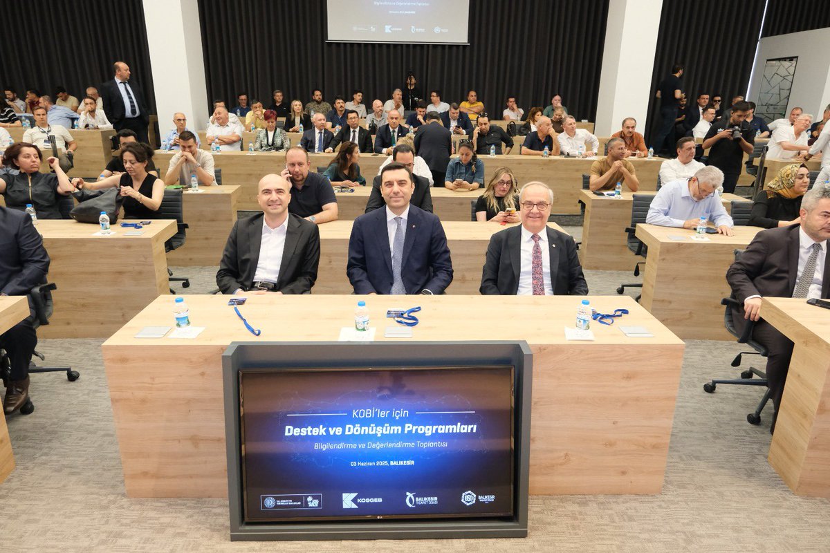Balıkesir KOBİ'leri İçin Destek ve Dönüşüm Programı Değerlendirme Toplantısı Yapıldı