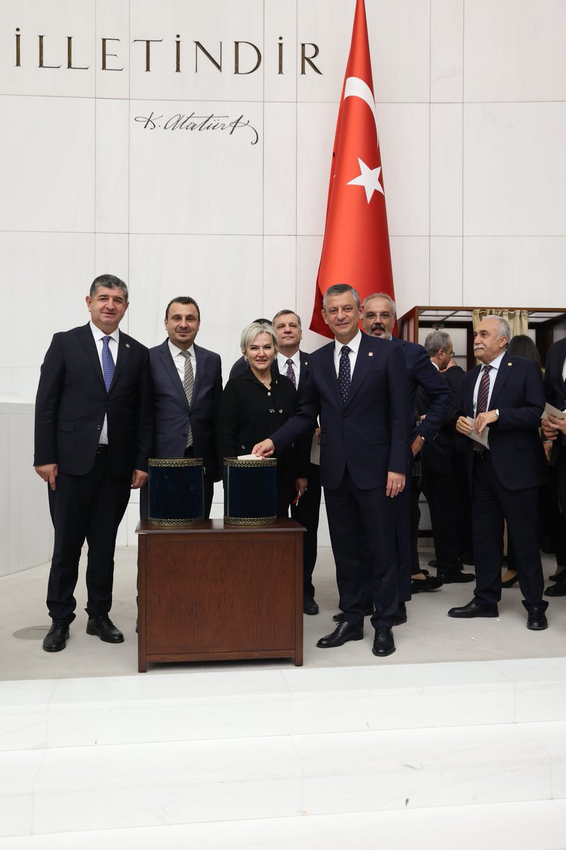 CHP Grubu, Meclis Başkanlığı Seçimi İçin Oy Kullandı