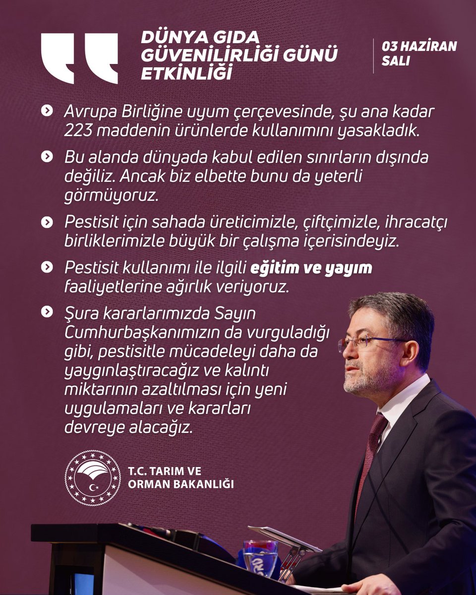 Tarım ve Orman Bakanlığı, Pestisit Çalışmalarını Hızlandırıyor