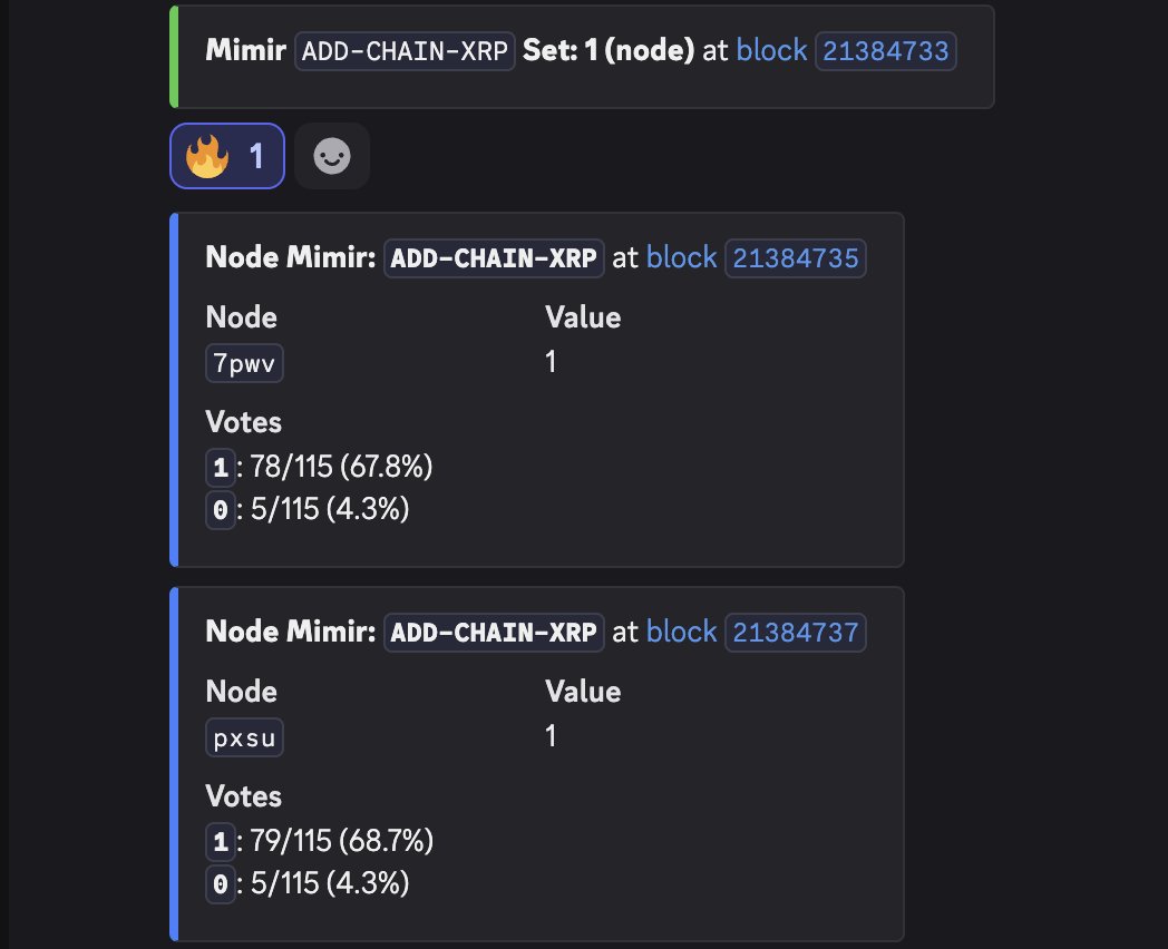 THORChain Ağına XRP Desteği Eklendi: Doğrudan Zincirler Arası Takas Yaklaşıyor