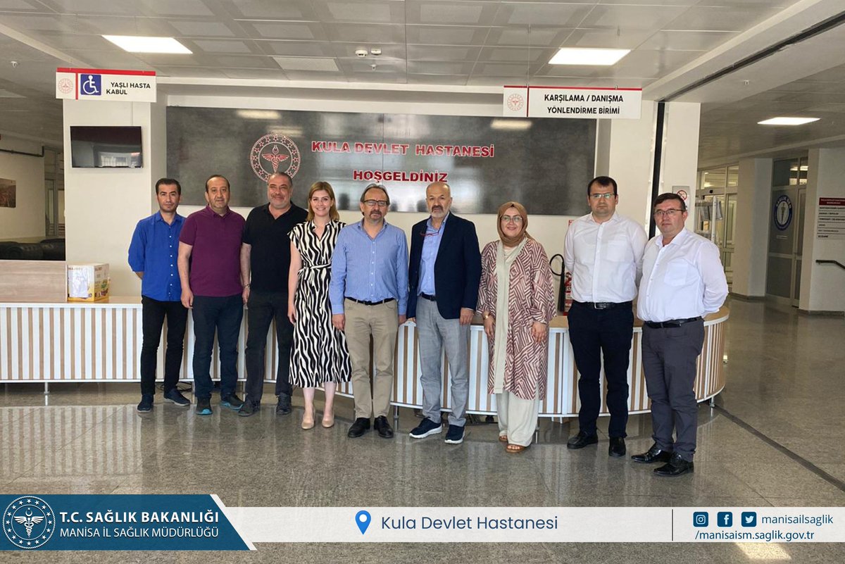 Kula Devlet Hastanesi Sağlık Hizmetleri Değerlendirme Toplantısı Yapıldı