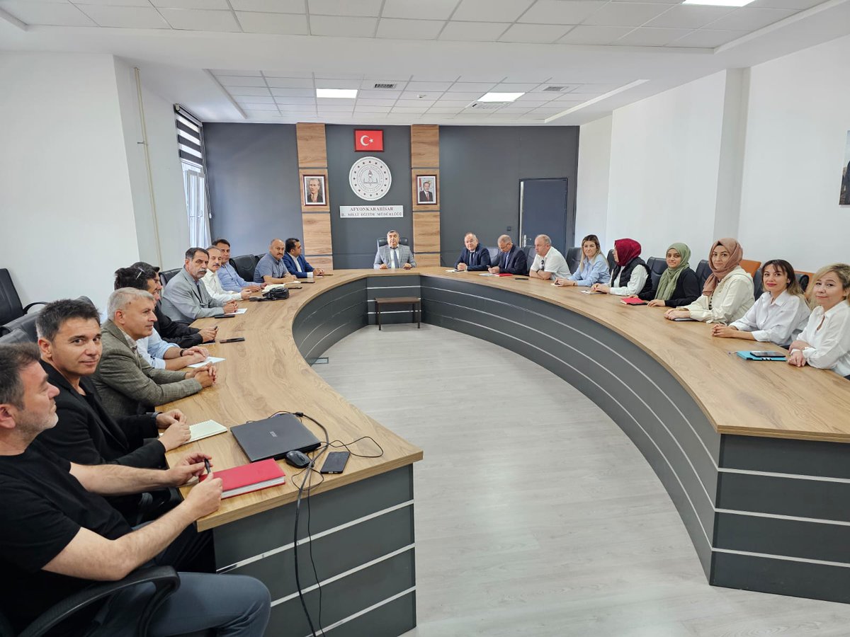 Afyonkarahisar'da Yaz Dönemi Eğitimleri İçin Planlama Toplantısı Gerçekleştirildi