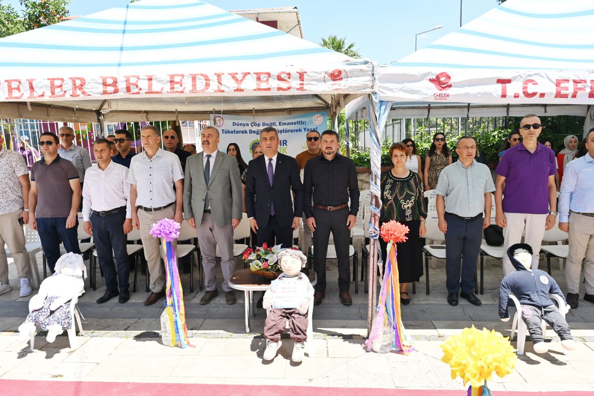 Efeler İstiklal Anaokulu'nda Sıfır Atık Farkındalığı Etkinliği
